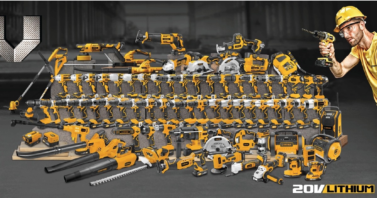 دريل لاسلكي ببطارية ليثيوم